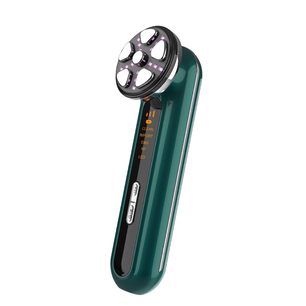 Radiofrecuencia facial EMS Terapia Led Limpieza Facial Masaje Sonico 8000 rpm e Importacion de Cosmeticos Genera Colageno