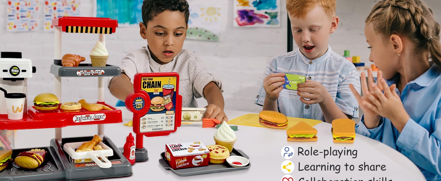 fast food playset