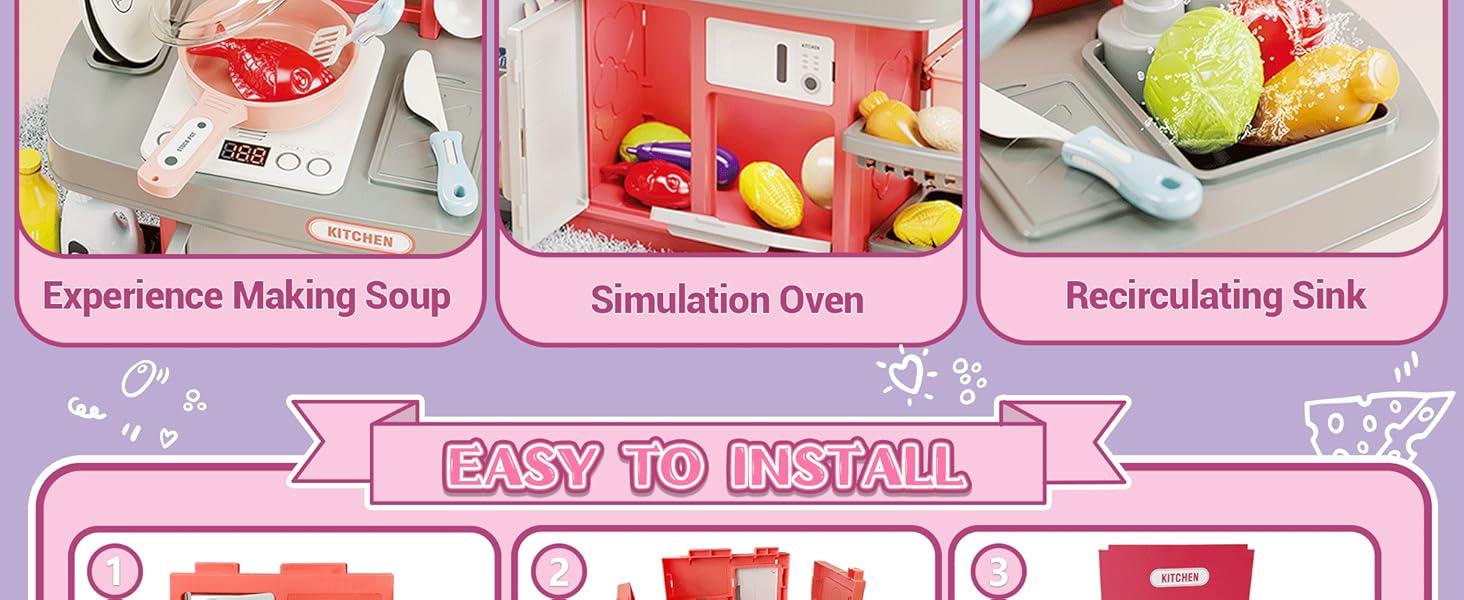 girls kitchen playset