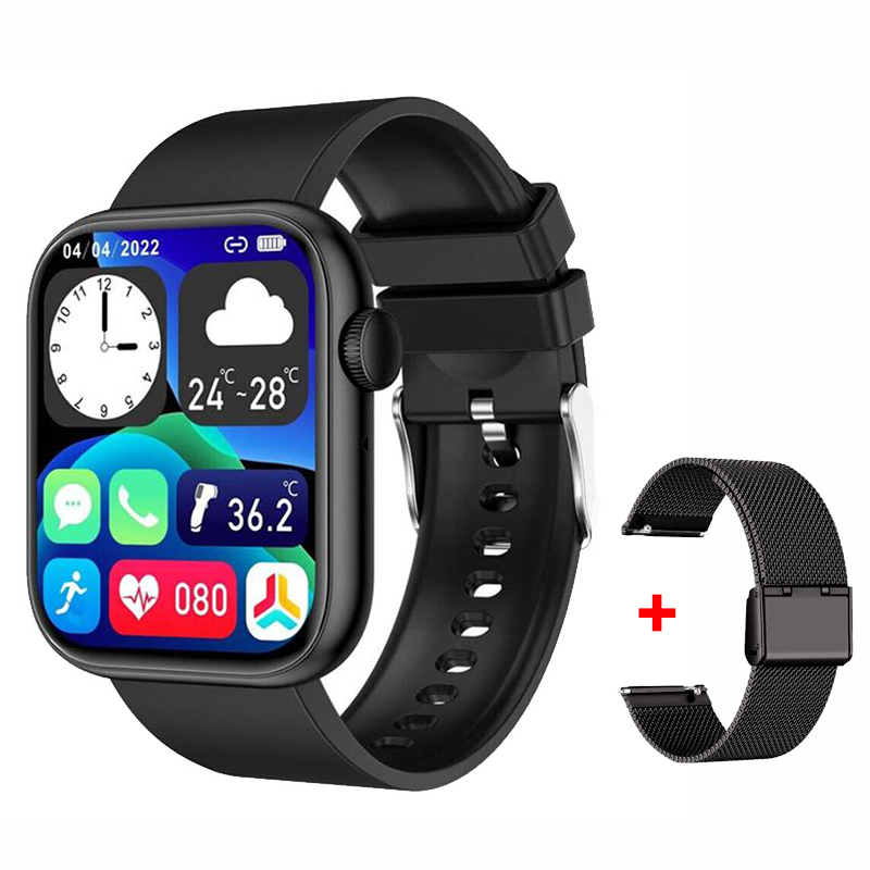 Reloj inteligente 2025 para Mujer, pantalla completamente táctil, llamada Bluetooth, relojes impermeables, rastreador deportivo de Fitness, Reloj inteligente para Mujer
