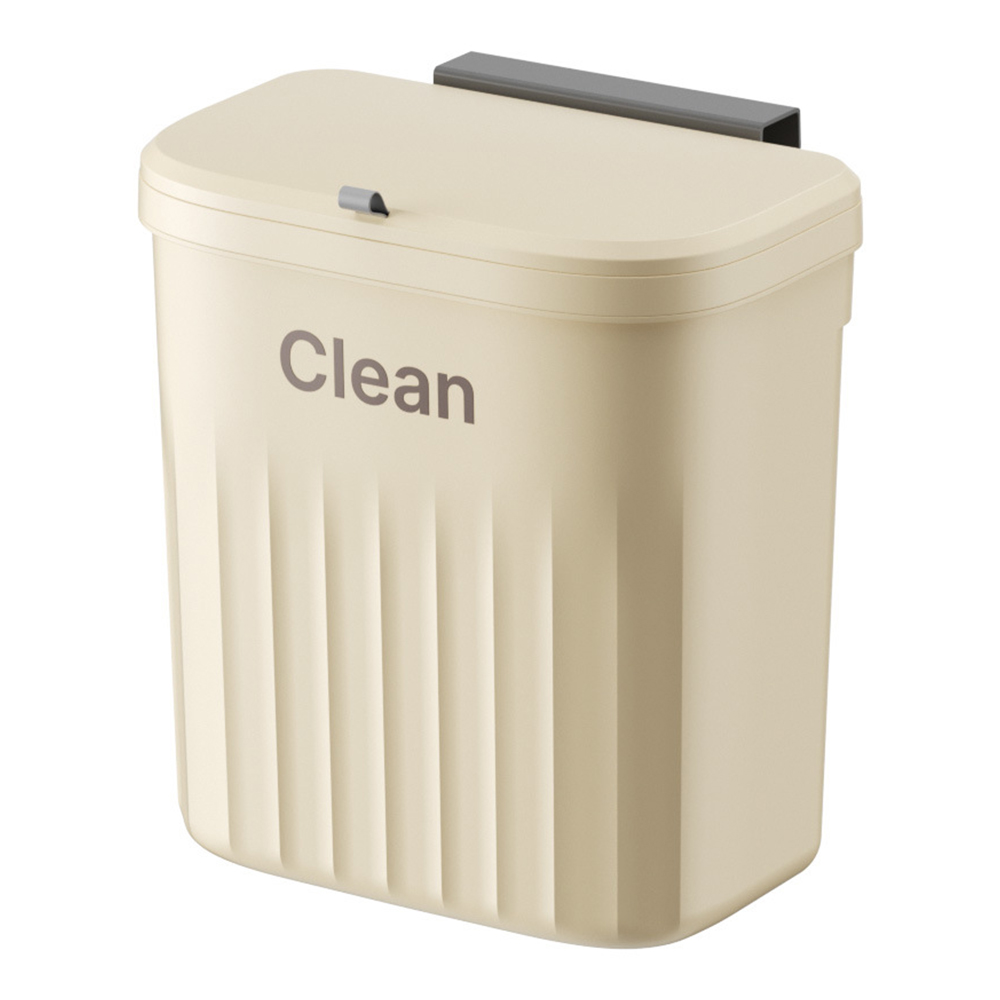Comprar Cubo basura colgar para cocina de gran capacidad, cesta de basura  para reciclaje, baño, cubo de basura montado en la pared con tapa, 7/9L