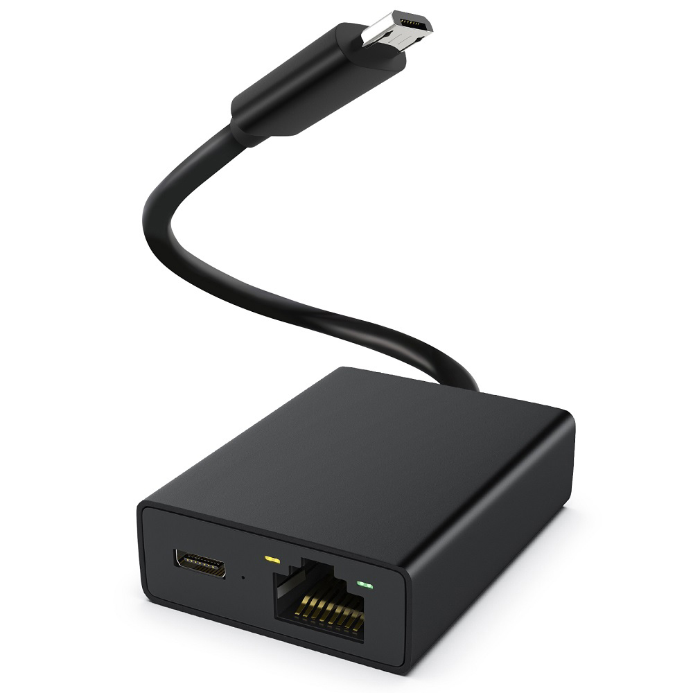 Adaptador Ethernet de tarjeta de red USB, enrutador de interruptor, Micro a  100M, 4K Fire TV Stick