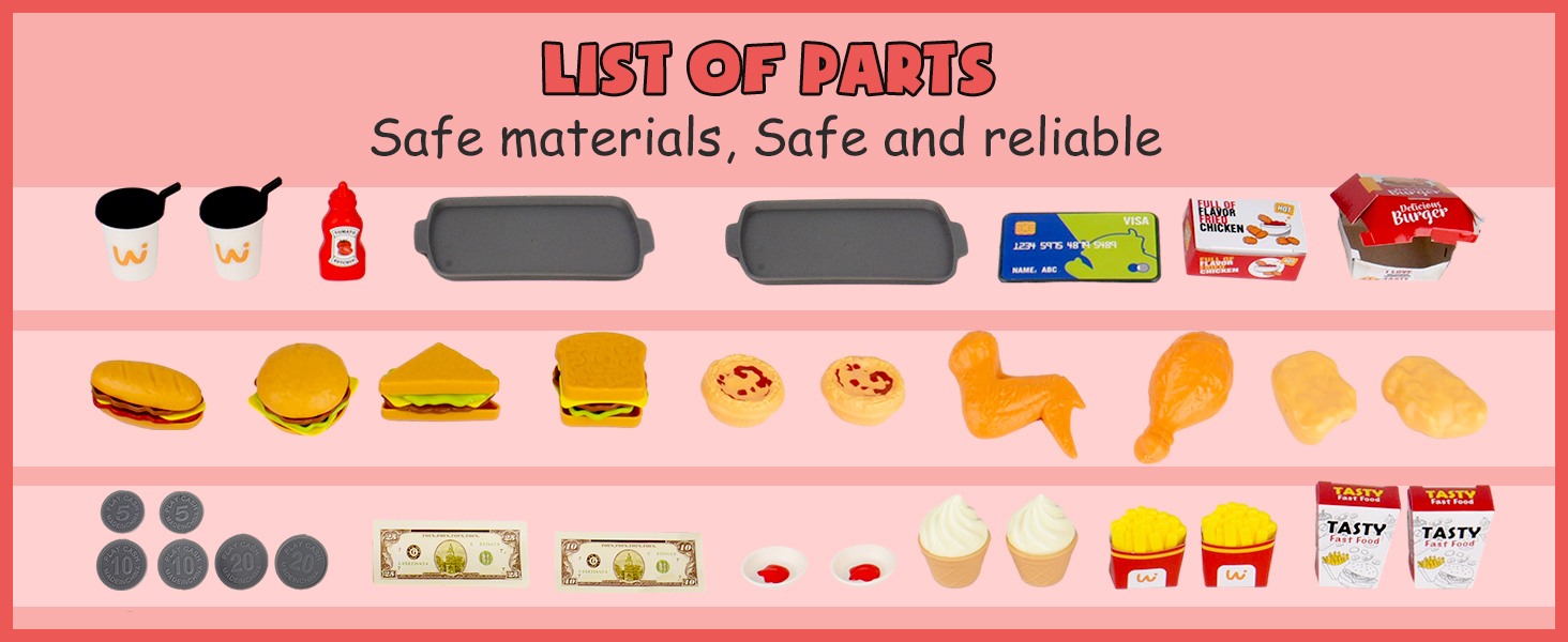 fast food playset