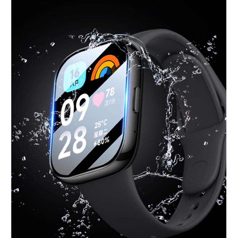 Funda completa para Redmi Watch 3 Lite Active Smart Watch, película de  vidrio templado, Protector de pantalla para Xiaomi Redmi Watch 3,  parachoques - AliExpress