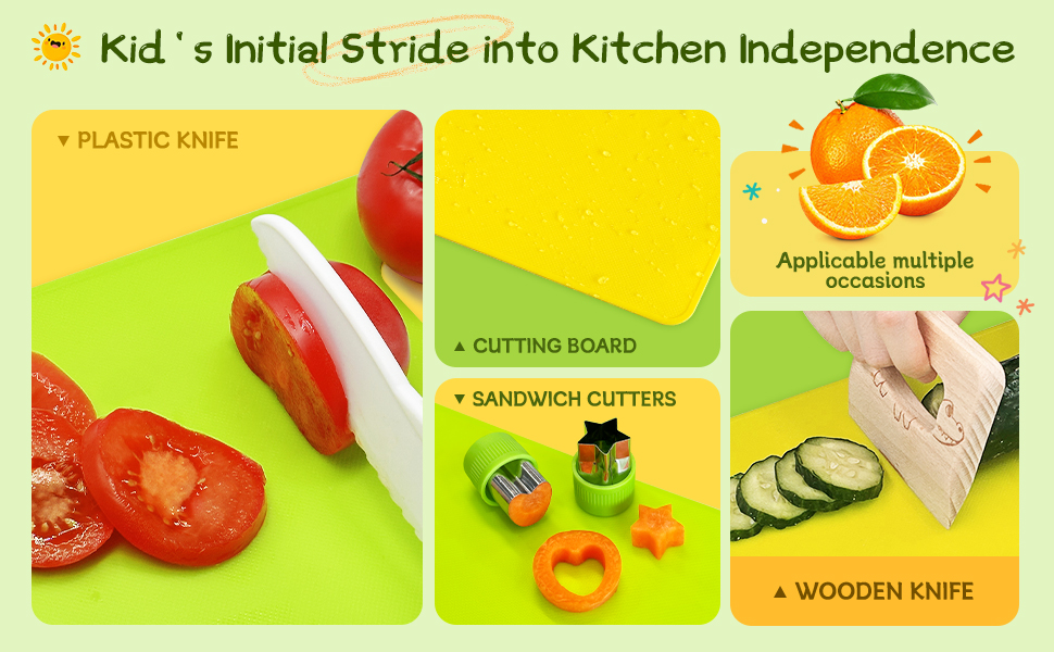 Kids real cooking sets