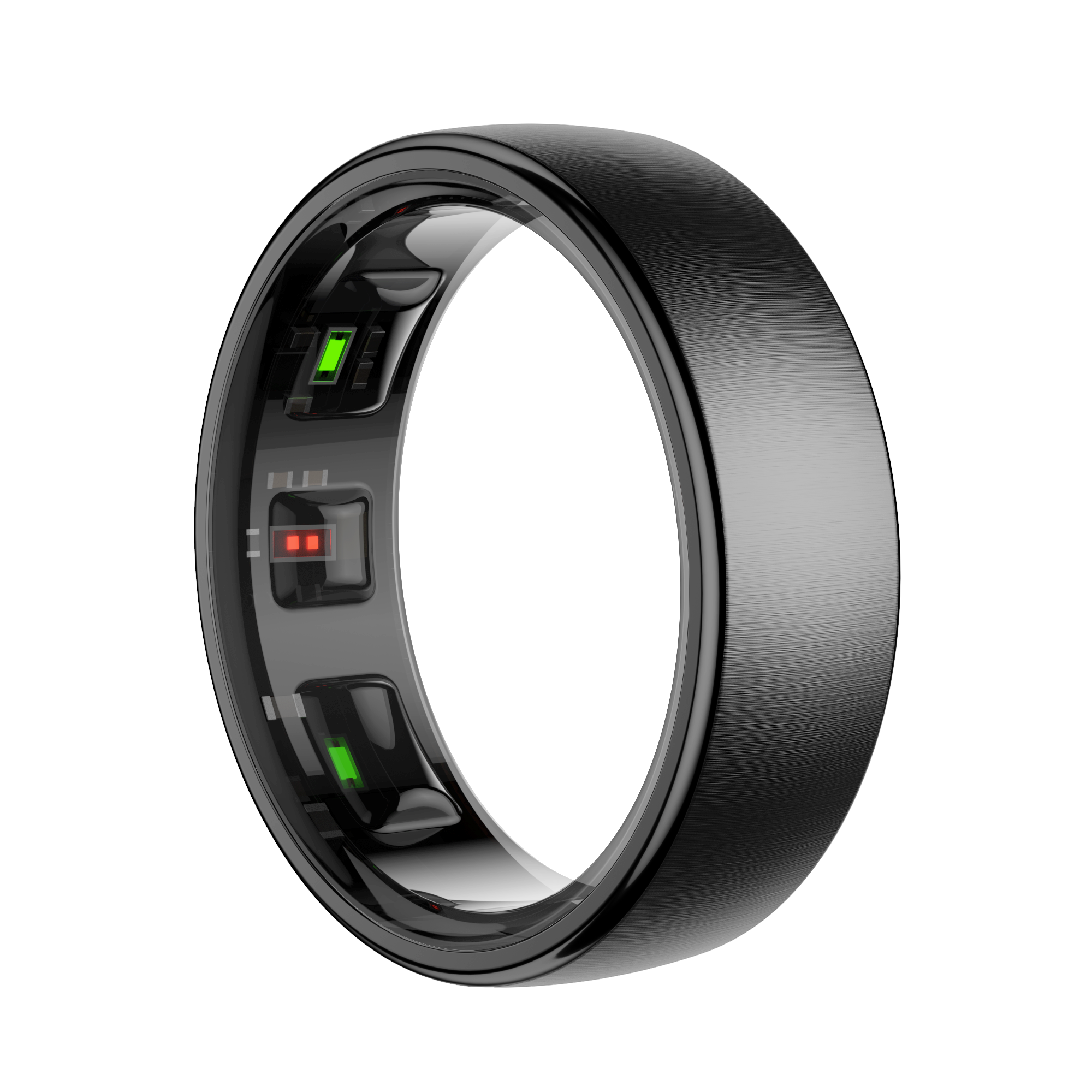 SANLEPUS Smart Ring - Health Monitor for Heart Rate + Blood Oxygen | Wireless Charging_ 5ATM & 7-Day Battery | Couples_ Sports & Overall Health