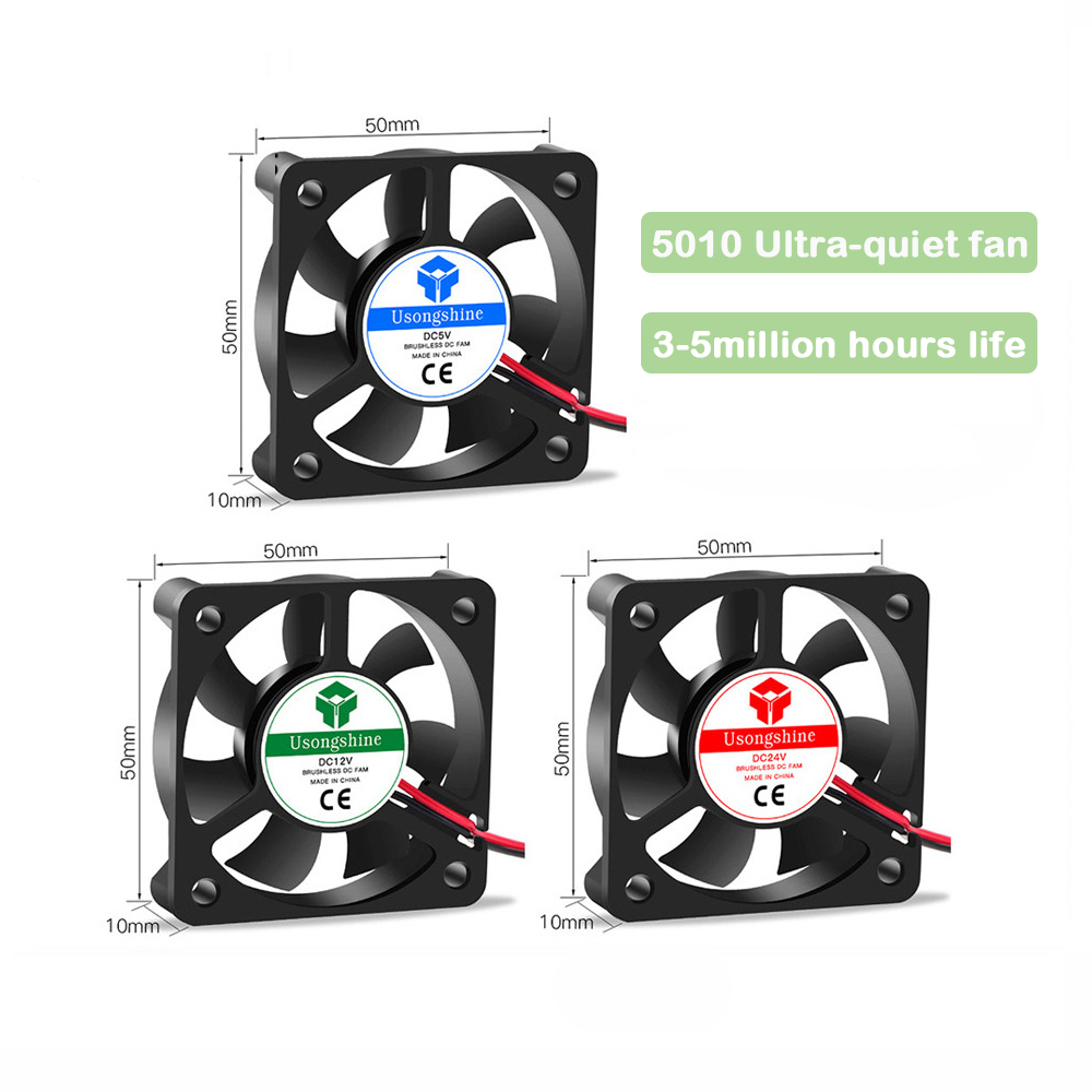 3D 2Pin para extrusora Ventilador DC Cooler