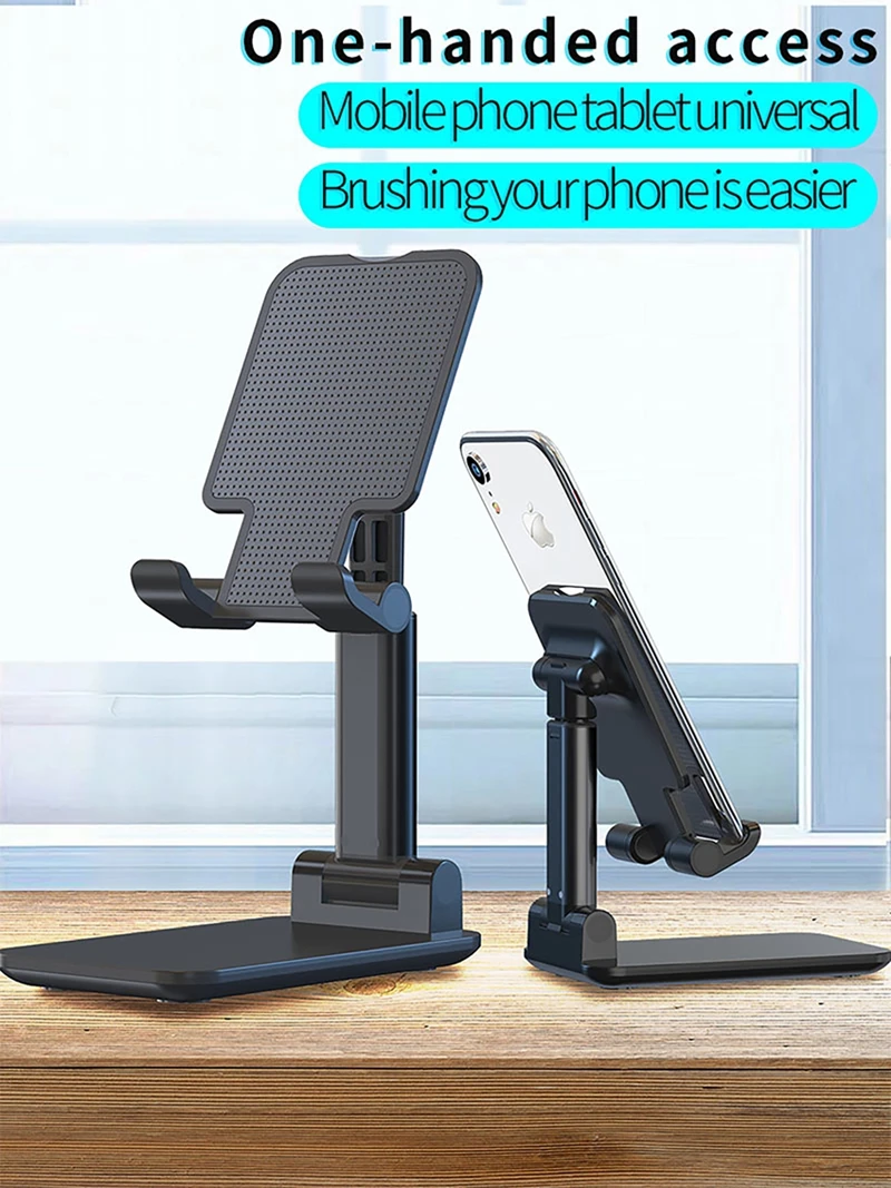 New Pink Mirror Phone Stand Suitable for Adjustable Desktop Tablet Stand Universal Desktop Phone Stand_voghion.com