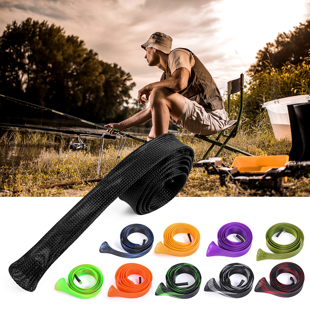 Description Picture 3 of itemFishing Rod Cover Spinning Rod Sleeve Cover Fishing Pole Sock Pole Glove Casting Ice Net Tube Cover Fishing Rod Protective