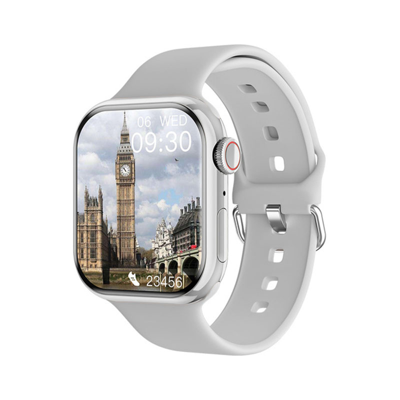 Reloj inteligente Serie 8 para hombre y mujer, pulsera con temperatura corporal, BT, llamadas, Fitness, NFC, para Apple y Android